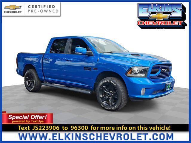 used 2018 Ram 1500 car, priced at $29,499