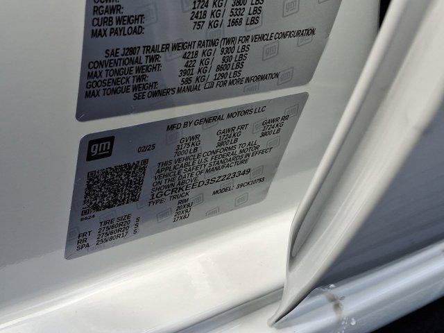 new 2025 Chevrolet Silverado 1500 car, priced at $60,815