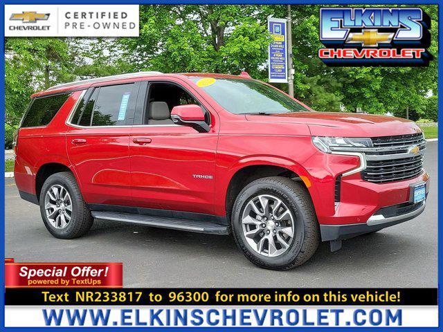 used 2022 Chevrolet Tahoe car, priced at $58,999