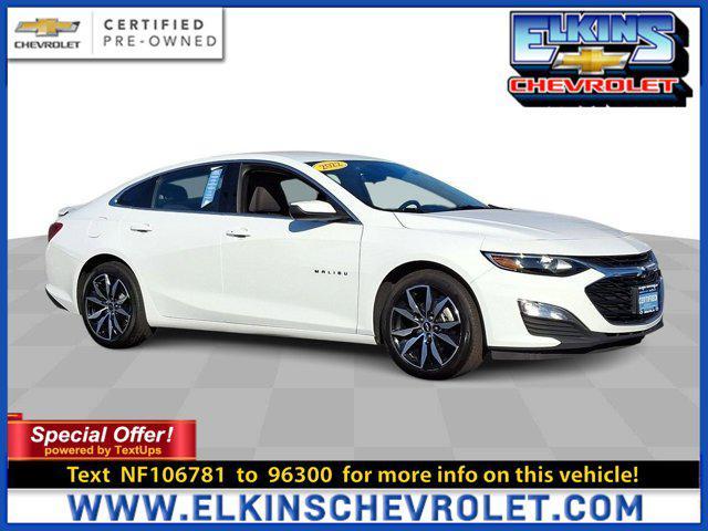 used 2022 Chevrolet Malibu car, priced at $18,499