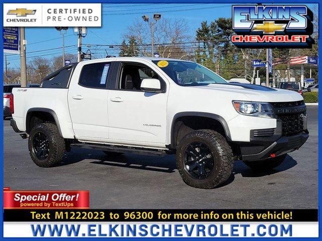used 2021 Chevrolet Colorado car, priced at $37,599