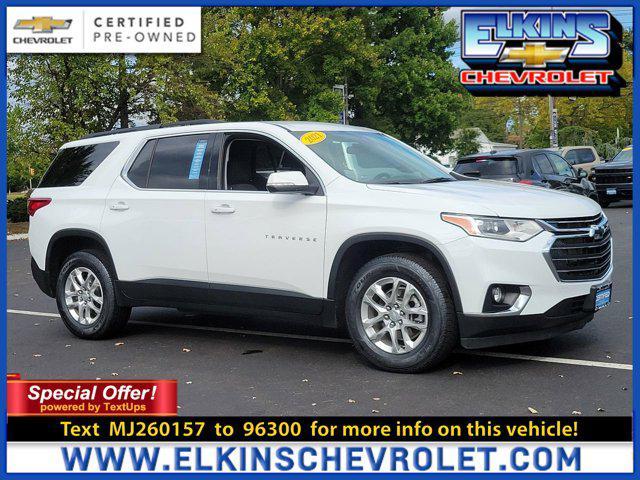 used 2021 Chevrolet Traverse car, priced at $27,899