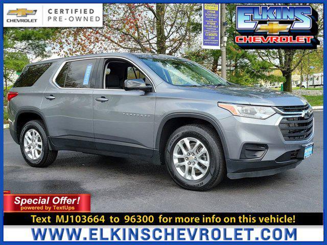 used 2021 Chevrolet Traverse car, priced at $26,899