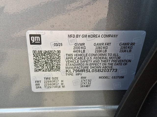 new 2025 Chevrolet TrailBlazer car, priced at $28,340