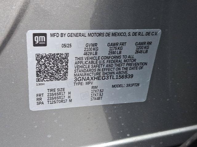 new 2026 Chevrolet Equinox car, priced at $27,995