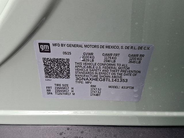 new 2026 Chevrolet Equinox car, priced at $31,435