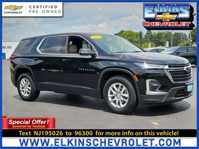 used 2022 Chevrolet Traverse car, priced at $27,499