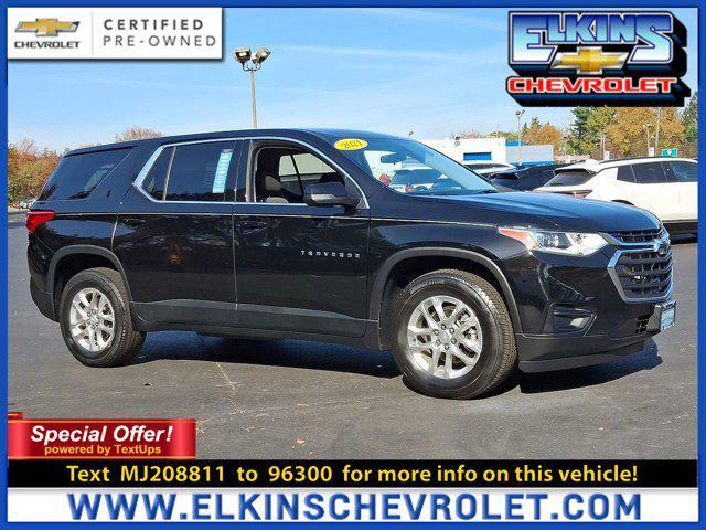 used 2021 Chevrolet Traverse car, priced at $25,799