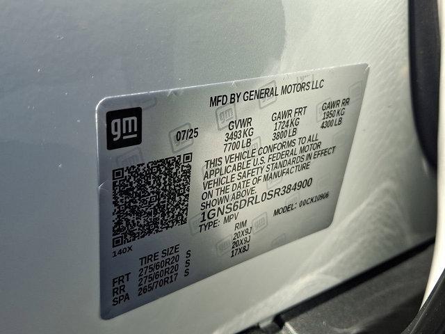 new 2025 Chevrolet Suburban car, priced at $86,400