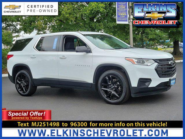 used 2021 Chevrolet Traverse car, priced at $29,299