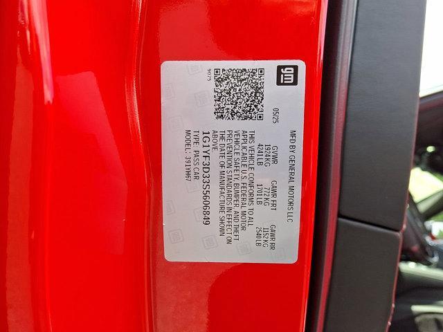new 2025 Chevrolet Corvette car, priced at $167,545
