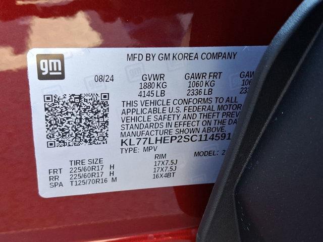 new 2025 Chevrolet Trax car, priced at $25,235