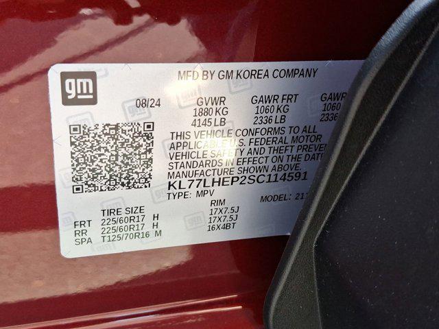 new 2025 Chevrolet Trax car, priced at $25,235