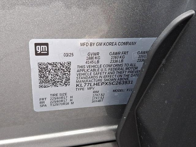 new 2025 Chevrolet Trax car, priced at $25,735