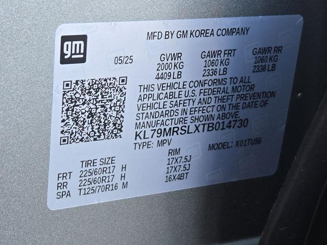 new 2026 Chevrolet TrailBlazer car, priced at $26,999