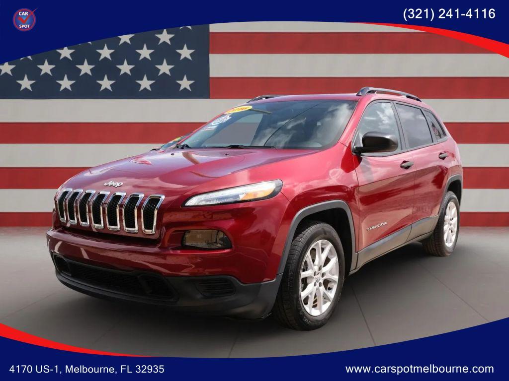 used 2016 Jeep Cherokee car, priced at $8,988