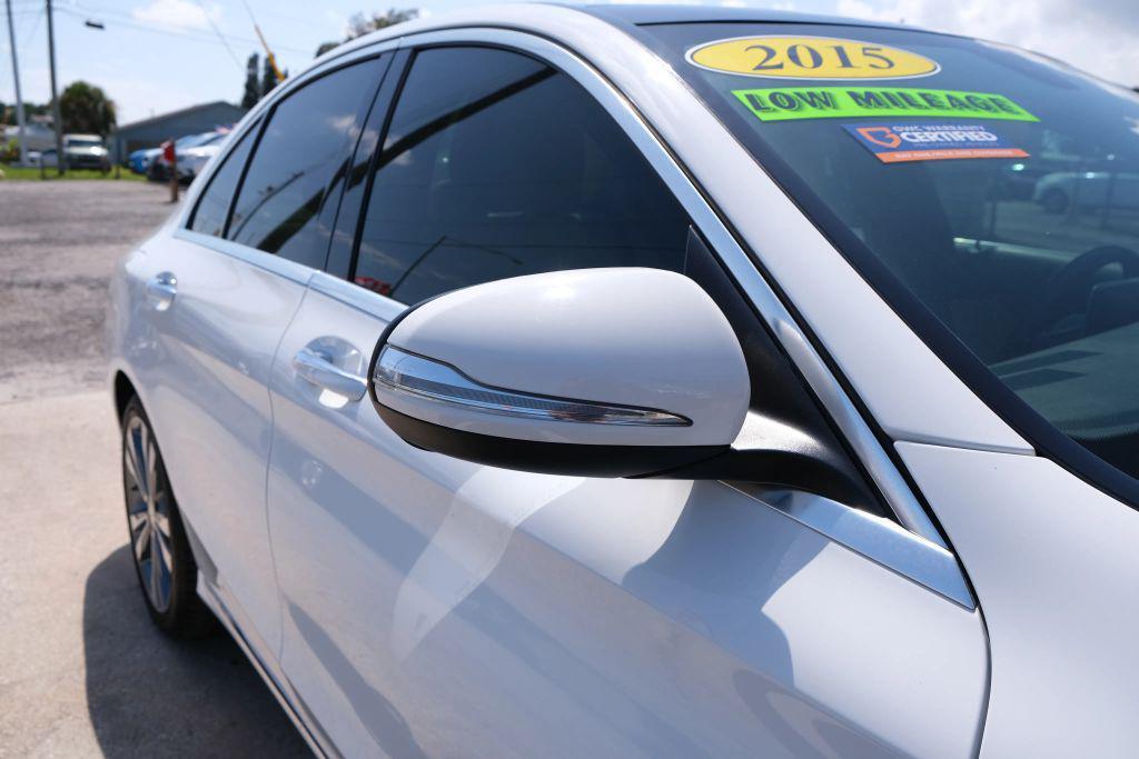 used 2015 Mercedes-Benz C-Class car, priced at $12,500