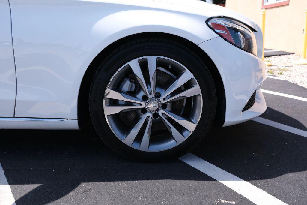 used 2015 Mercedes-Benz C-Class car, priced at $12,500