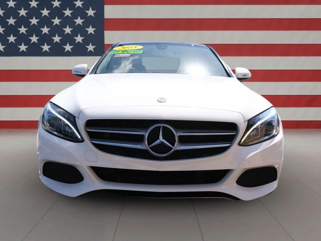 used 2015 Mercedes-Benz C-Class car, priced at $12,500