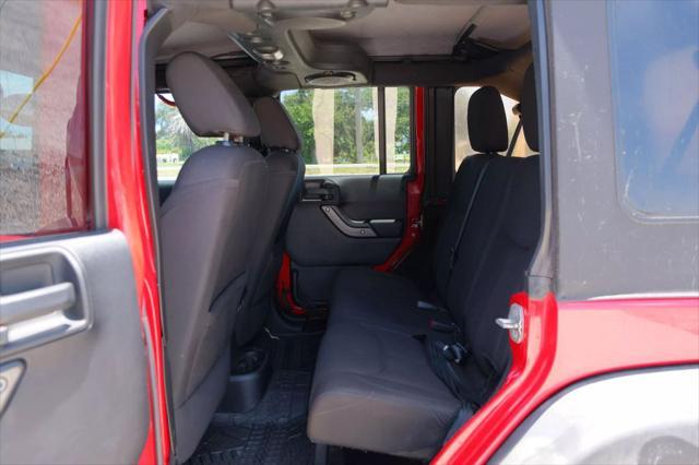 used 2014 Jeep Wrangler Unlimited car, priced at $12,988