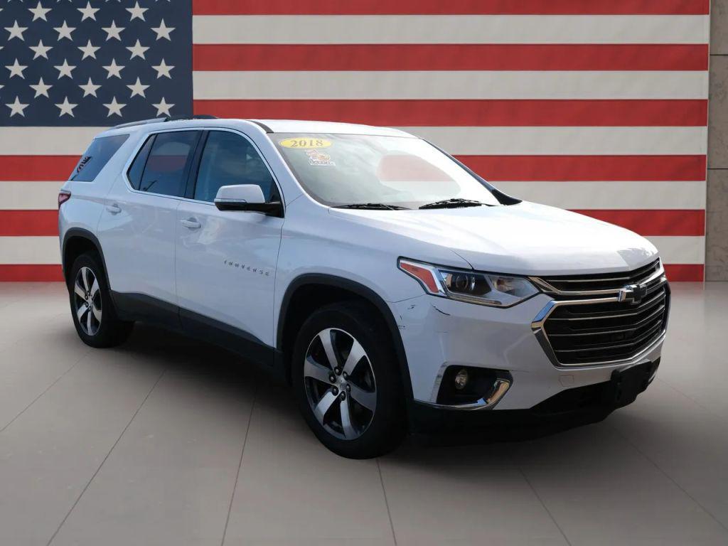 used 2018 Chevrolet Traverse car, priced at $14,555