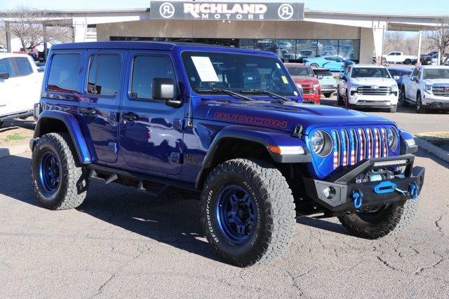 used 2020 Jeep Wrangler Unlimited car, priced at $34,561