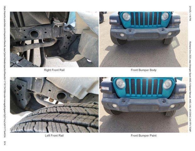 used 2020 Jeep Wrangler car, priced at $24,374