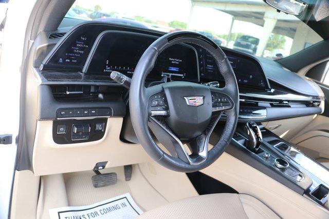 used 2023 Cadillac Escalade ESV car, priced at $73,093