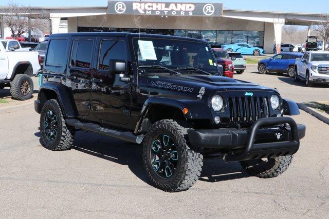 used 2017 Jeep Wrangler Unlimited car, priced at $27,835