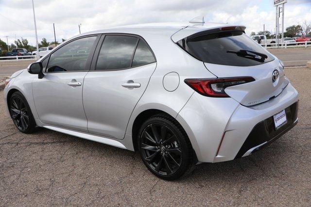 used 2023 Toyota Corolla Hatchback car, priced at $25,138