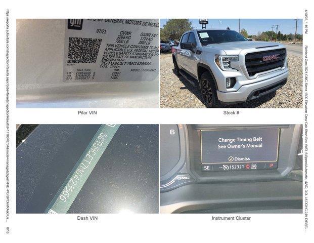 used 2021 GMC Sierra 1500 car, priced at $29,856