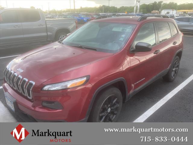 used 2016 Jeep Cherokee car, priced at $14,499