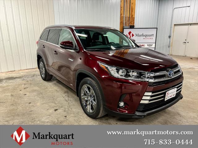 used 2019 Toyota Highlander Hybrid car, priced at $35,960