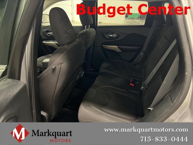 used 2017 Jeep Cherokee car, priced at $14,890