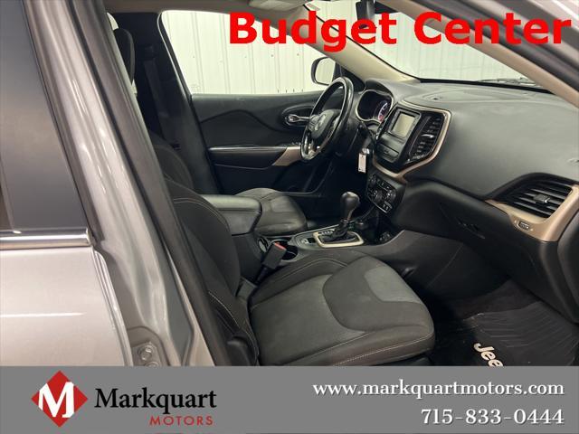 used 2017 Jeep Cherokee car, priced at $14,890