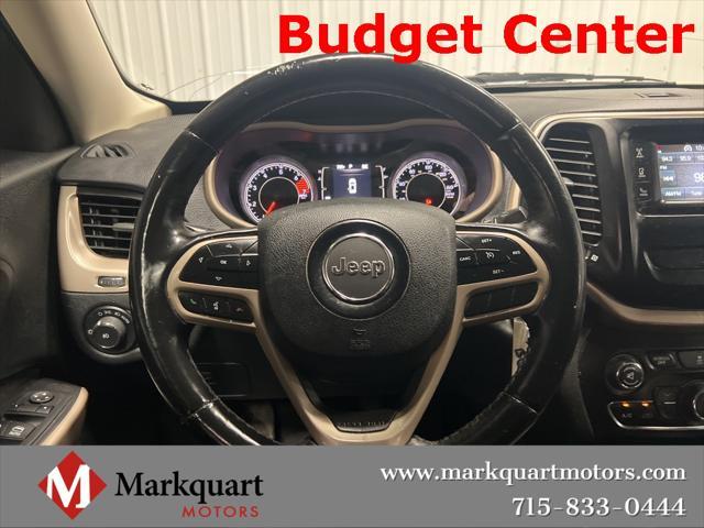 used 2017 Jeep Cherokee car, priced at $14,890