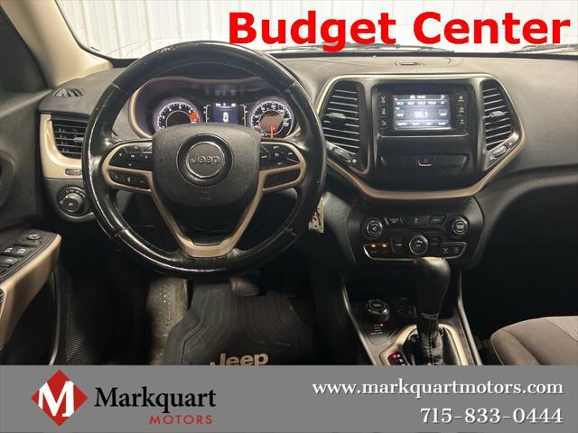 used 2017 Jeep Cherokee car, priced at $14,890
