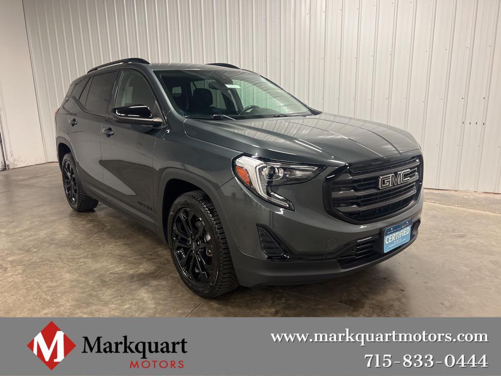 used 2021 GMC Terrain car, priced at $22,480