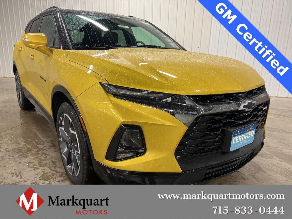 used 2022 Chevrolet Blazer car, priced at $33,670