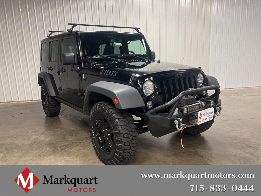 used 2015 Jeep Wrangler Unlimited car, priced at $17,990