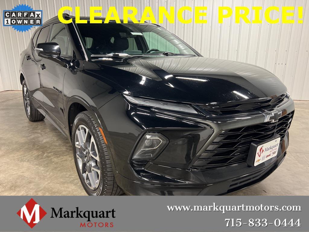 used 2023 Chevrolet Blazer car, priced at $27,448