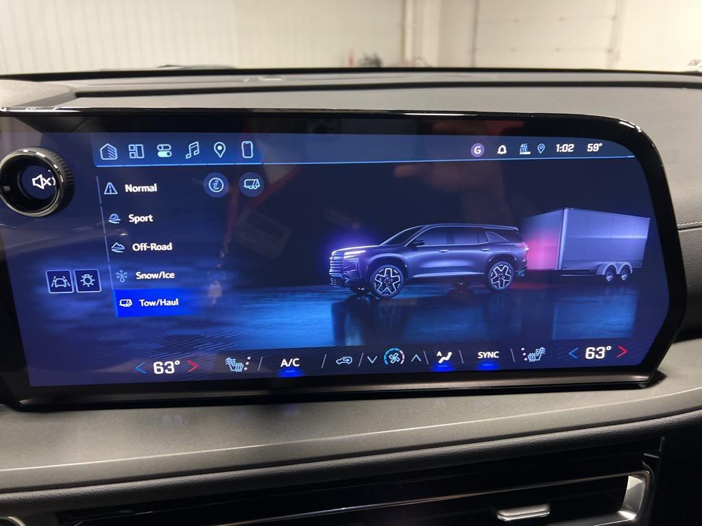 new 2026 Chevrolet Traverse car, priced at $47,640