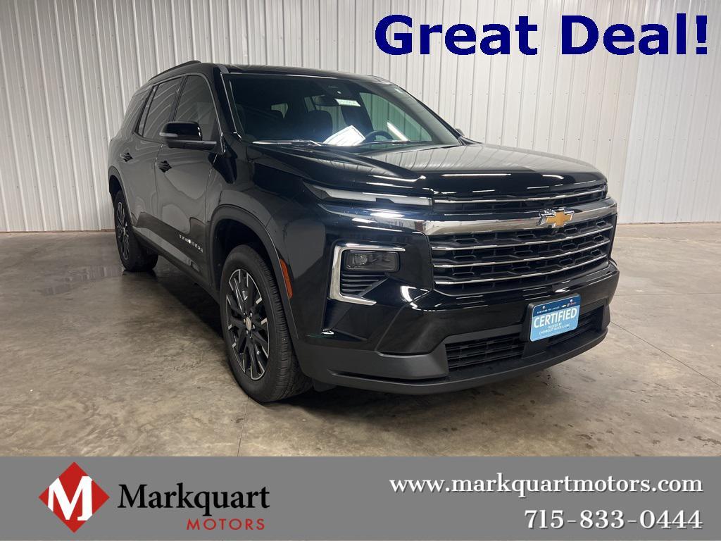 used 2025 Chevrolet Traverse car, priced at $39,790
