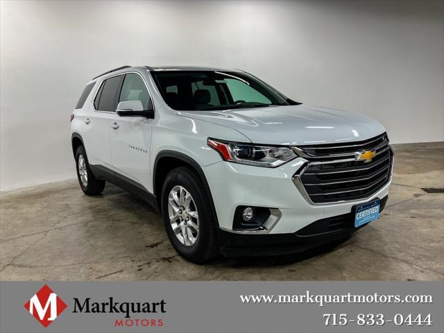 used 2021 Chevrolet Traverse car, priced at $32,605