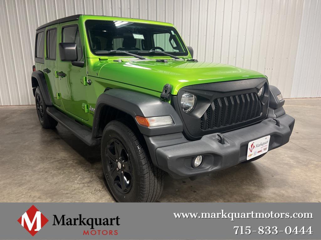 used 2018 Jeep Wrangler Unlimited car, priced at $19,980