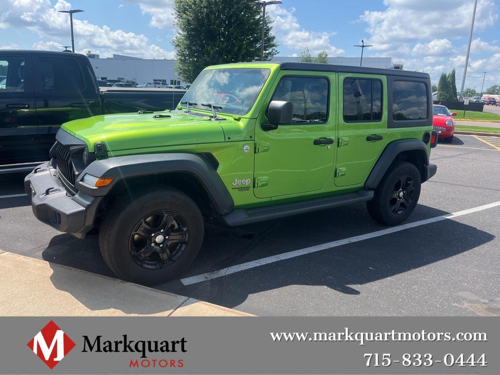used 2018 Jeep Wrangler Unlimited car, priced at $21,599