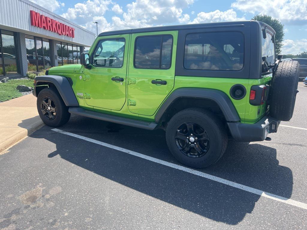 used 2018 Jeep Wrangler Unlimited car, priced at $21,599