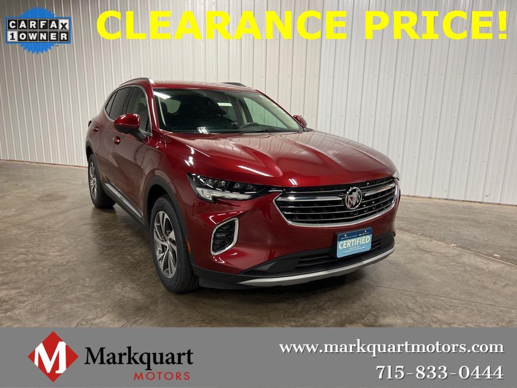used 2021 Buick Envision car, priced at $24,970