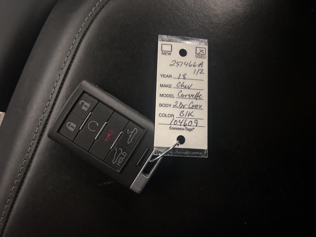 used 2018 Chevrolet Corvette car, priced at $45,440