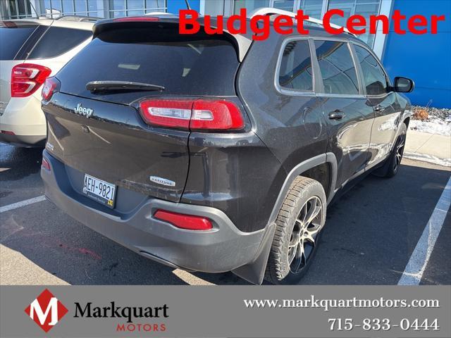 used 2014 Jeep Cherokee car, priced at $9,999